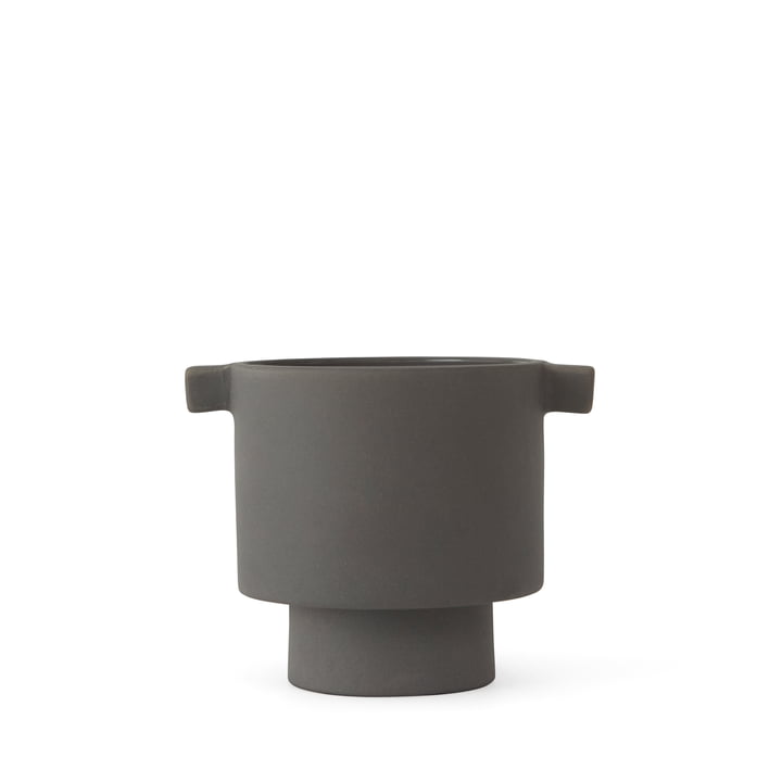 Inka Kana planter, Ø 5 x H 10. 5 cm, grey by OYOY
