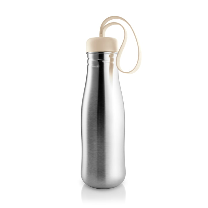 Active Drinking bottle 0,7 l of Eva Solo stainless steel / birch