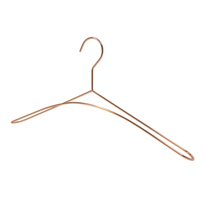 Copper Coat hanger made of steel wire