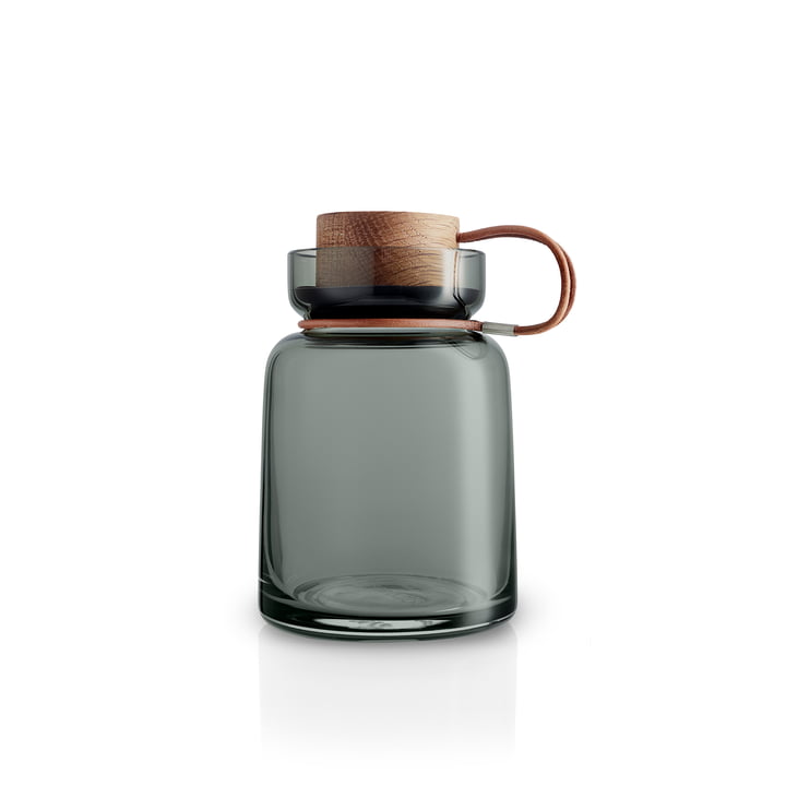 Silhouette storage jar 0,7 l from Eva Solo in smokey grey