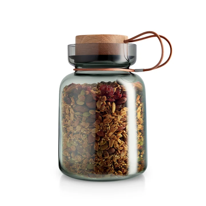 Silhouette storage jar 1,5 l from Eva Solo in smokey grey