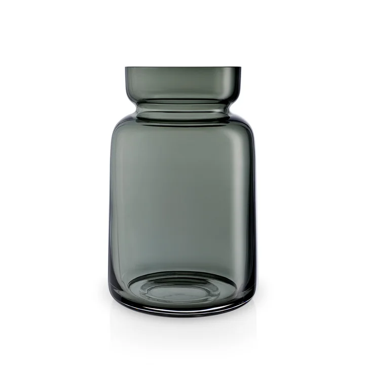 Silhouette glass vase H 18,5 cm from Eva Solo in smoked grey