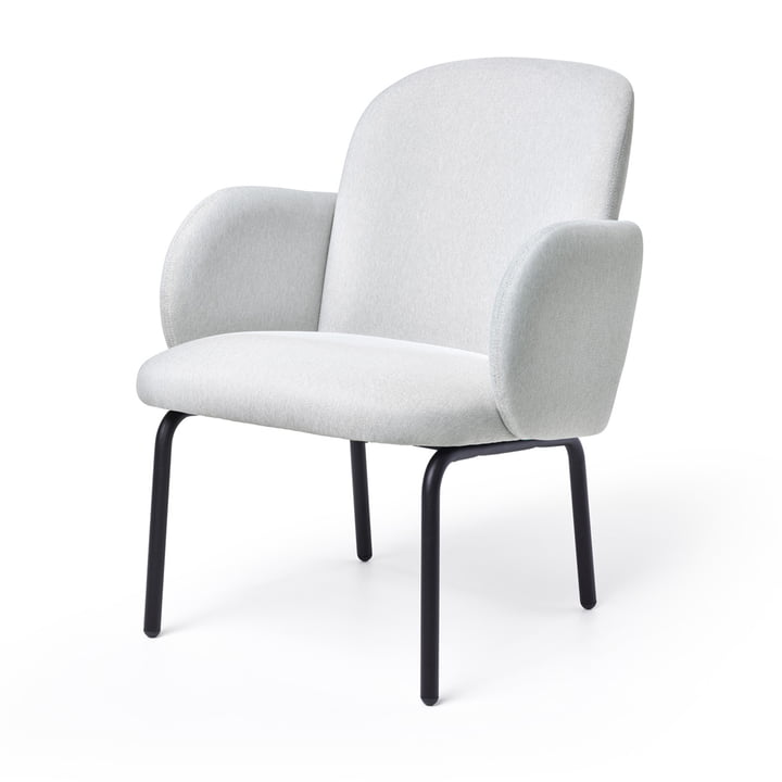 Dost Lounge Chair from Puik in light grey
