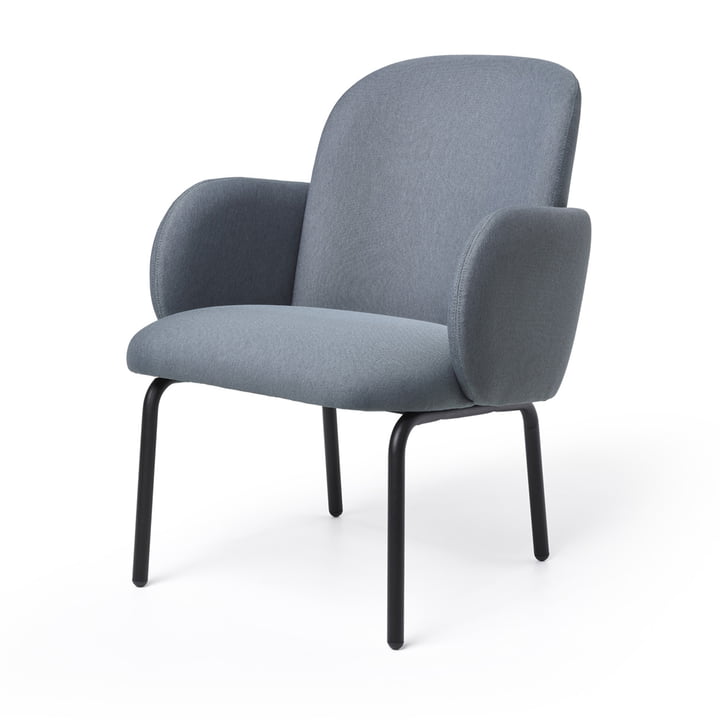 Dost Lounge Chair from Puik in dark grey