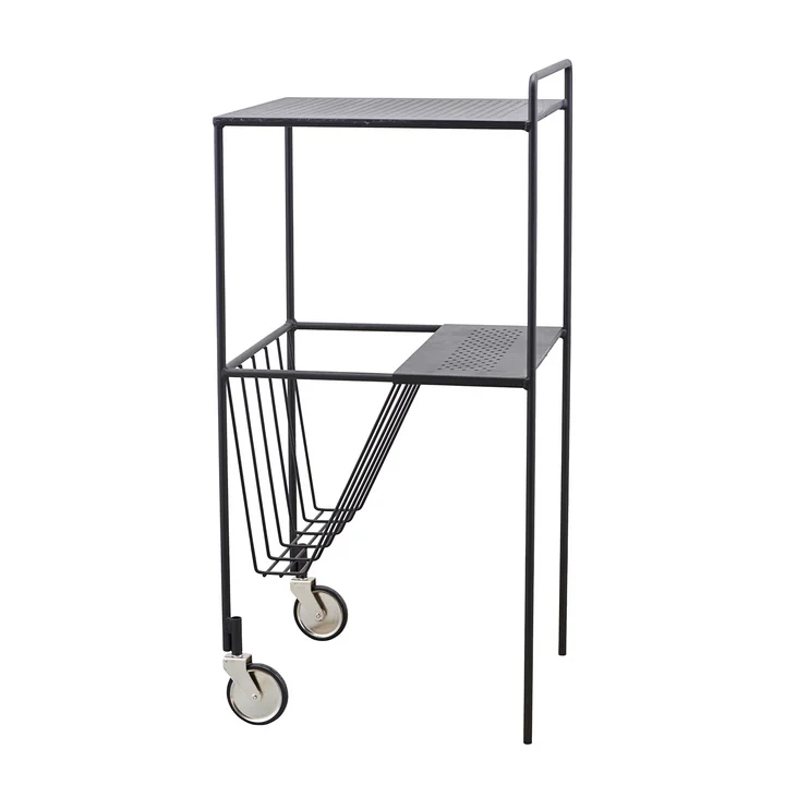 Serving trolley Use 35 cm by House Doctor in black