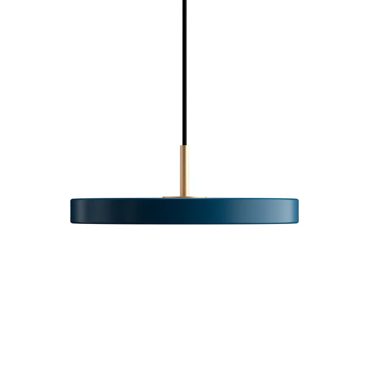 Asteria Mini LED pendant light from Umage in petrol