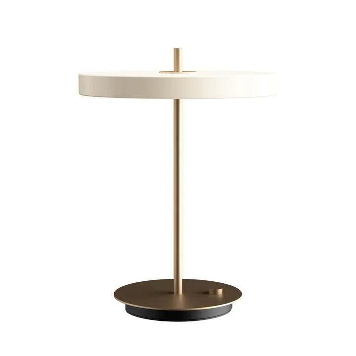 Asteria LED table lamp Ø 31 x H 41.5 cm from Umage in pearl