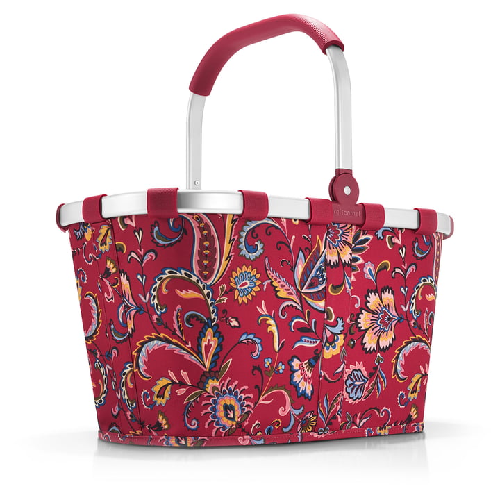 carrybag from reisenthel in paisley ruby