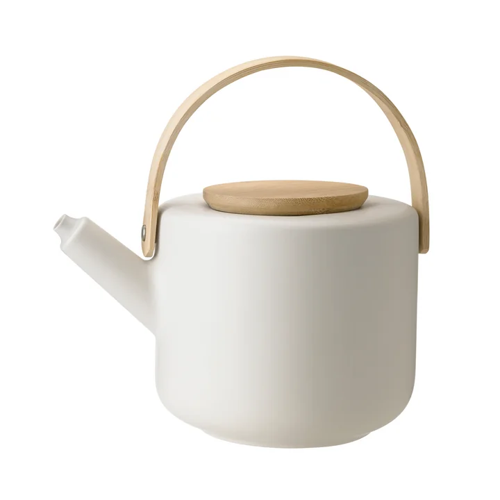 Theo Teapot without strainer 1.25 l from Stelton in sand