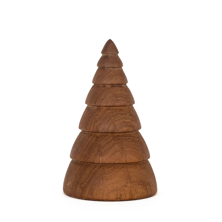 Jul Christmas Decoration Christmas Tree large by ArchitectMade in Teak