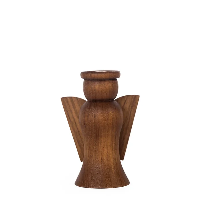 Jul Christmas Decoration Angel small by ArchitectMade in Teak
