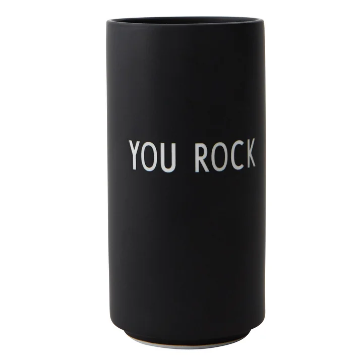 AJ Favourite Porcelain Vase You Skirt by Design Letters in black