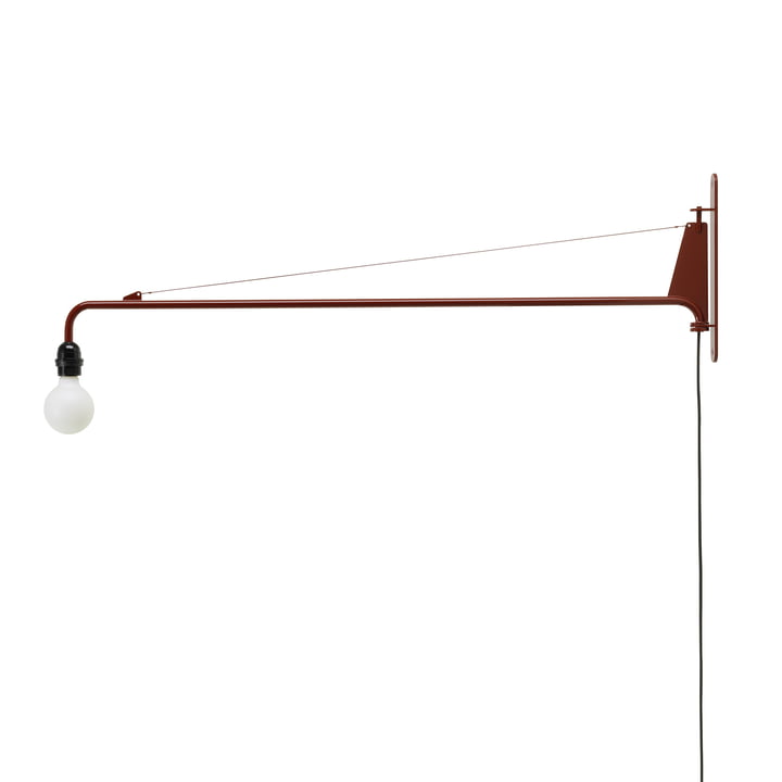 Petite Potence Wall lamp in Japanese red from Vitra