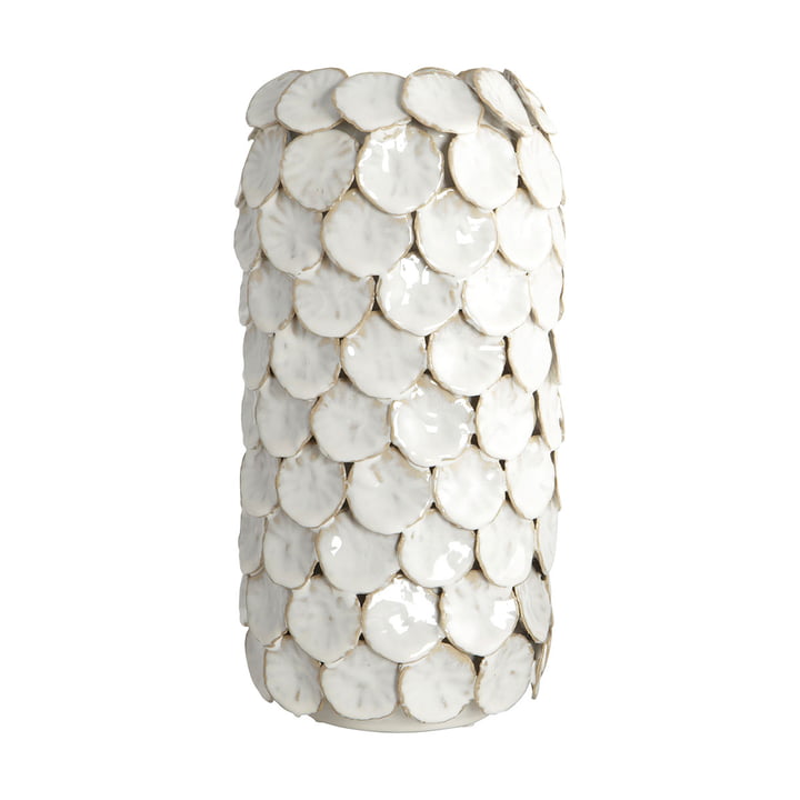 Dot Vase H 30 cm from House Doctor in white