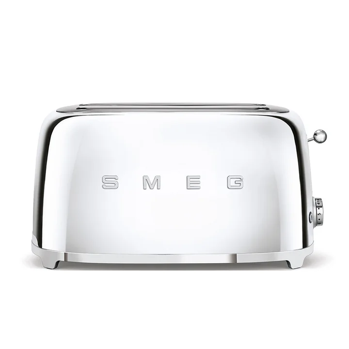 2-Slot Toaster TSF02, long / Chrome by Smeg