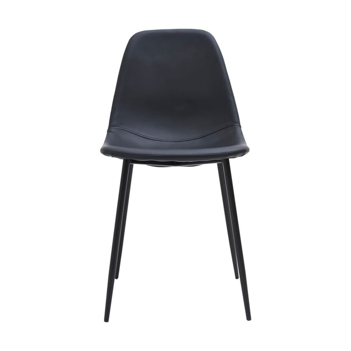 Forms chair, black by House Doctor