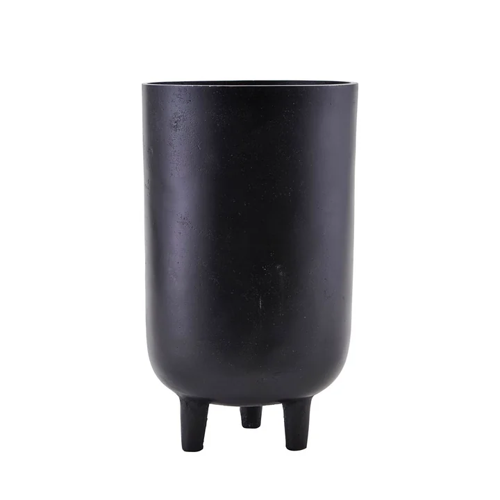 Jang flowerpot, Ø 15 x H 26 cm, black by House Doctor