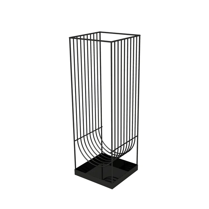 Curva umbrella stand from AYTM in black