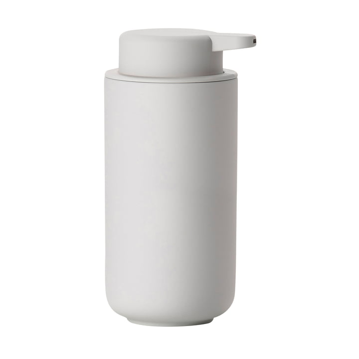 Ume soap dispenser H 19 cm by Zone Denmark in soft gray