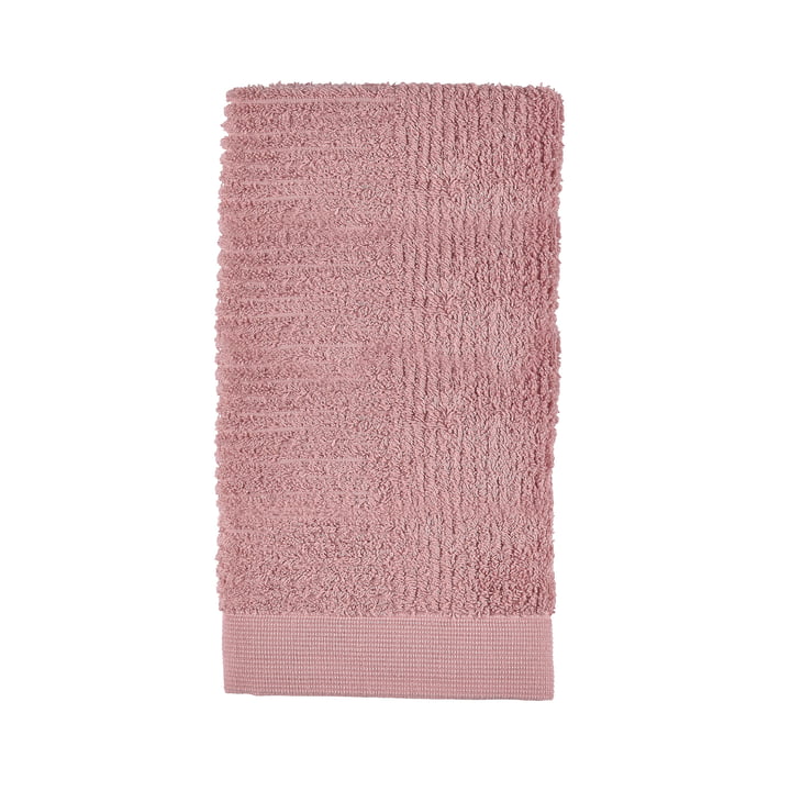 Classic towel 100 x 50 cm by Zone Denmark in rose