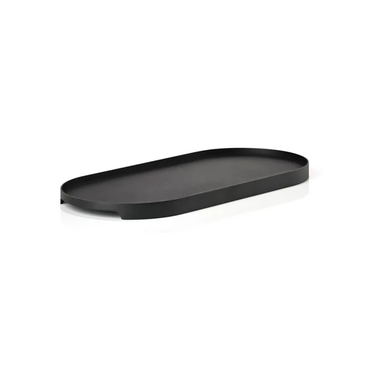 Singles Metal tray oval 35 x 16 cm from Zone Denmark in black
