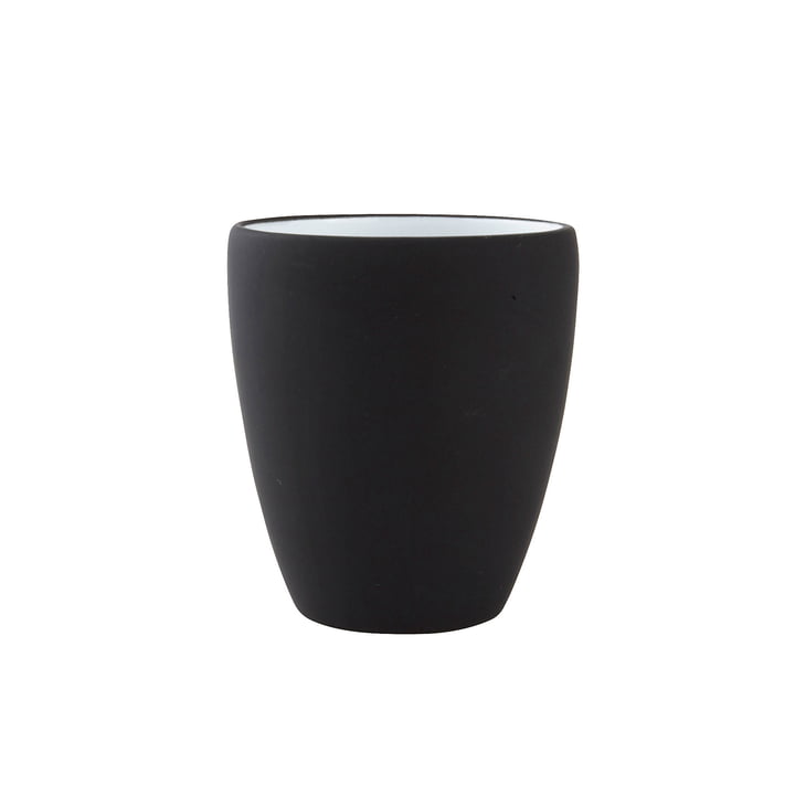 Soft toothbrush cup from Zone Denmark in black