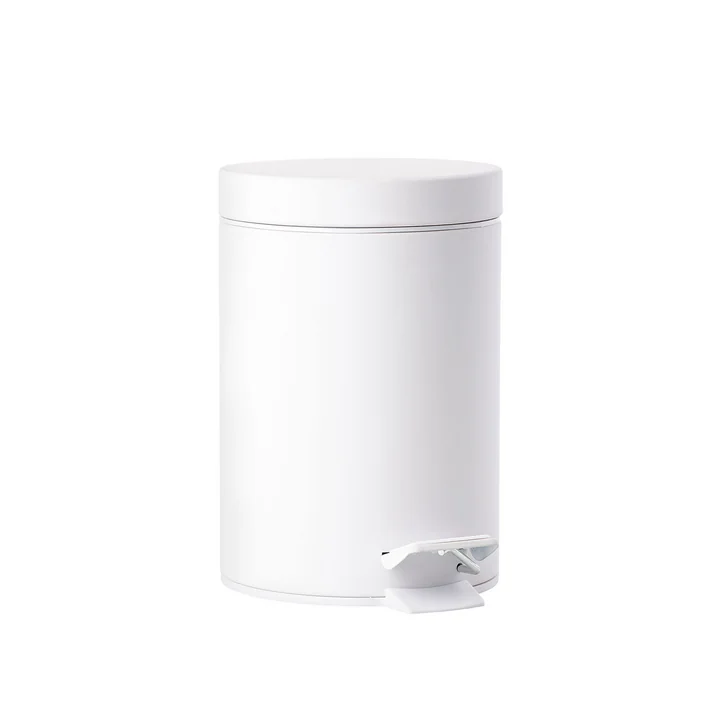 Solo Pedal bin 3 L from Zone Denmark in matt white