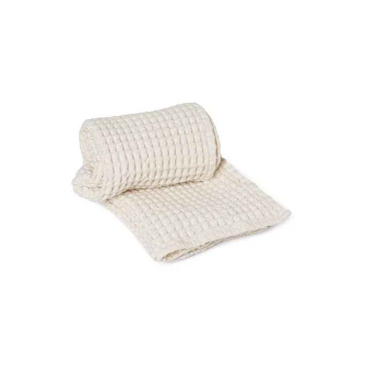 Organic Towel 100 x 50 cm from Ferm Living in white