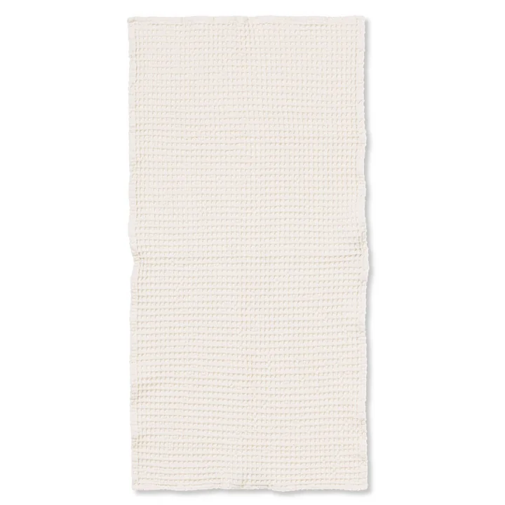 Organic Bath towel 140 x 70 cm from Ferm Living in white