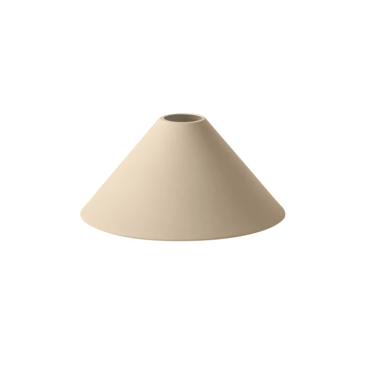Cone Shade lampshade from Ferm Living in beige