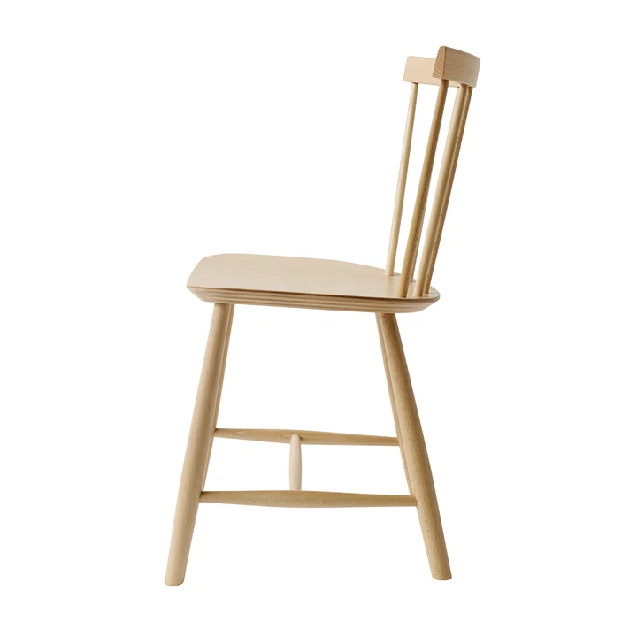 J46 Chair, natural beech from FDB Møbler