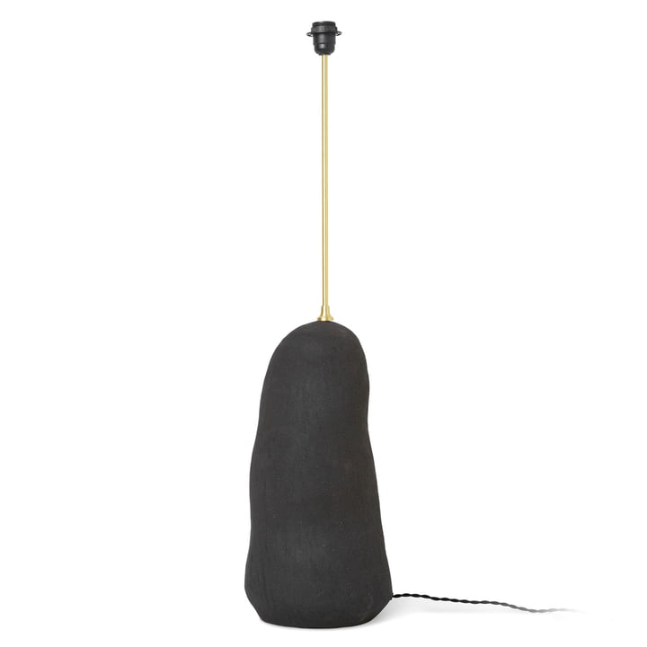 Hebe Table lamp base large H 48 cm by ferm Living in black