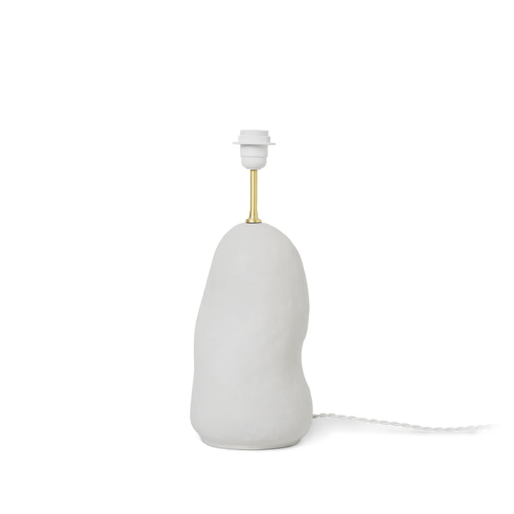 Hebe Table lamp base medium H 30 cm by ferm Living in off-white