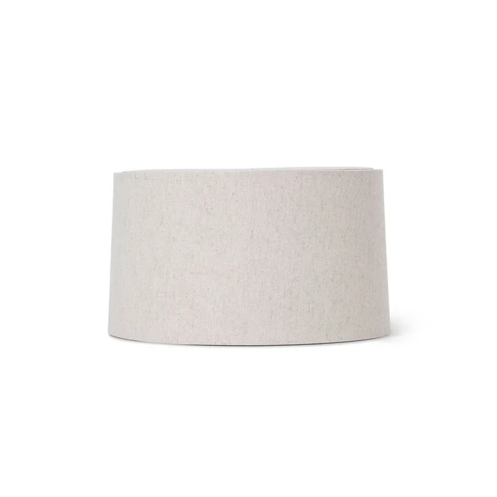 Hebe lampshade short by Ferm Living in natural