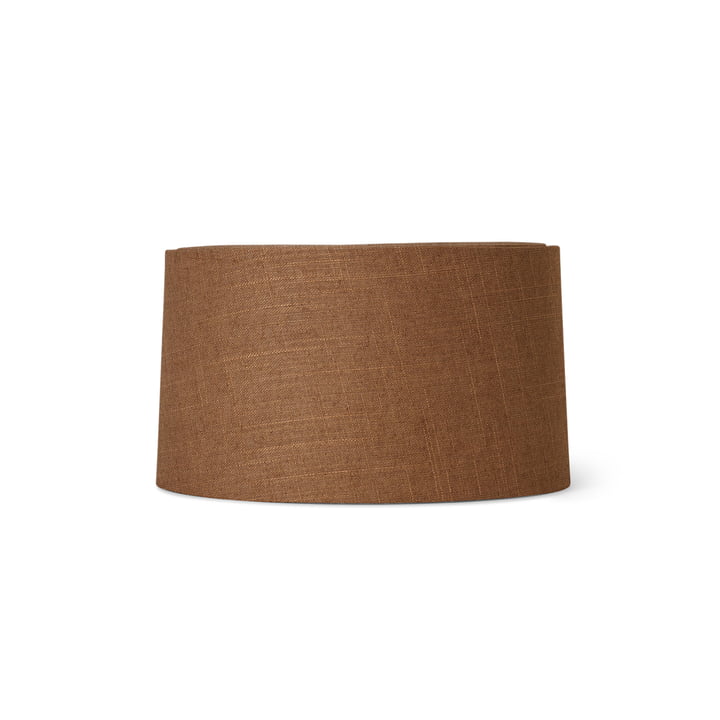 Hebe lampshade short by ferm Living in curry
