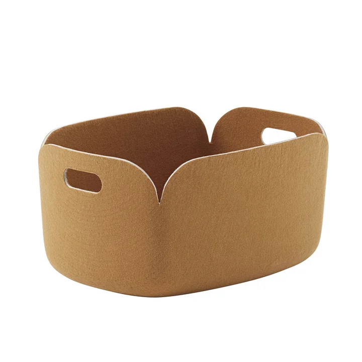 MUUTO（ムート）RESTOREバスケット［サンド］ Restore Basket | Versatile and playful storage solutions