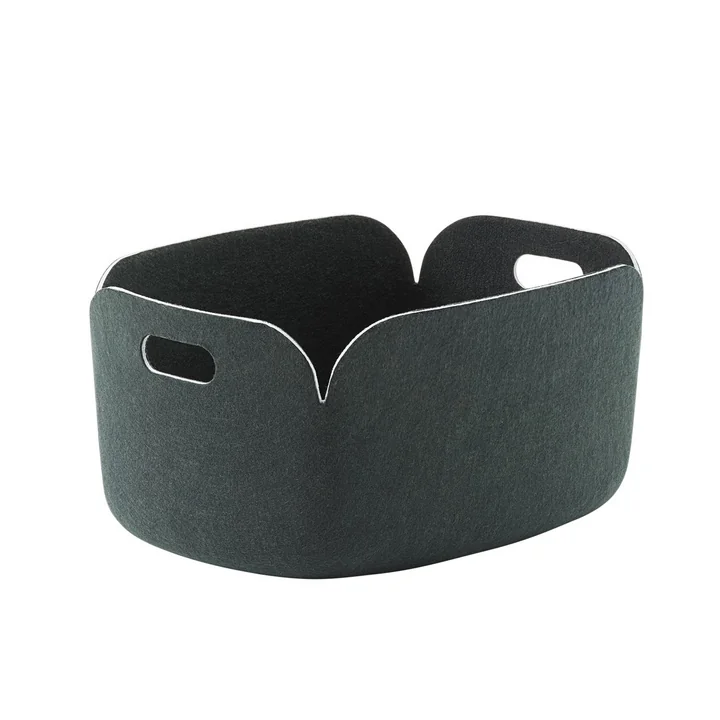 Restore Storage basket from Muuto in dark green