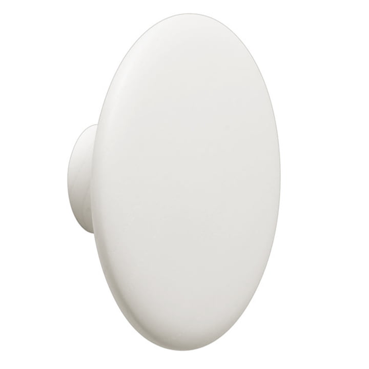Wall hook " The Dots " single large of Muuto in off-white