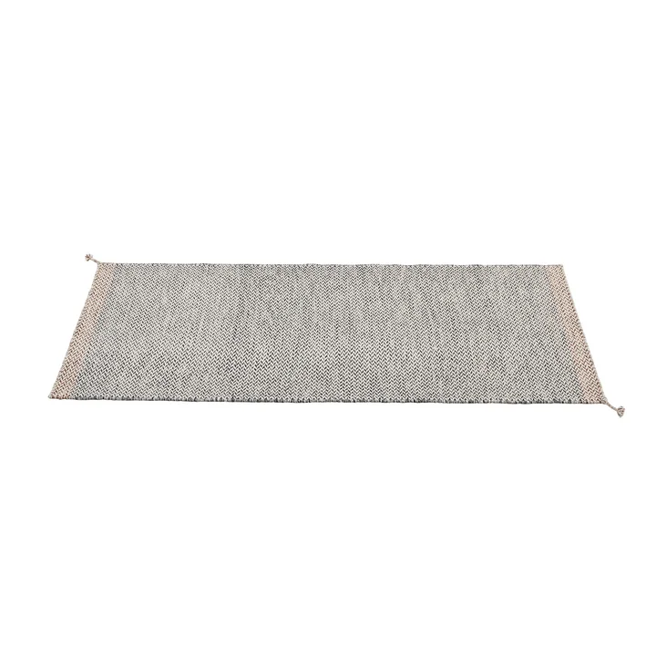 Ply carpet runner 80 x 200 cm from Muuto in black and white
