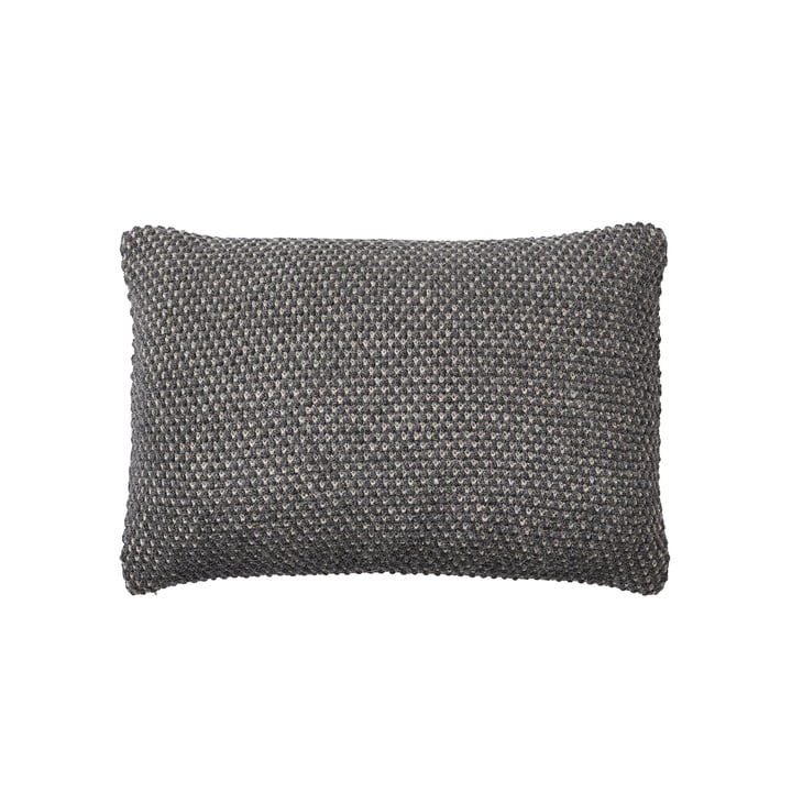 Twine pillow 40 x 60 cm from Muuto in dark grey