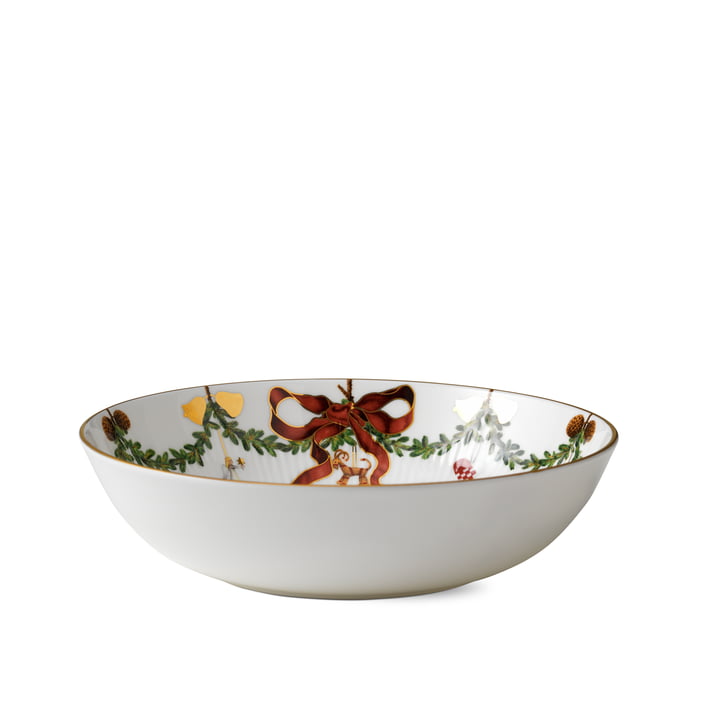 Star Fluted Christmas Bowl 175 cl from Royal Copenhagen