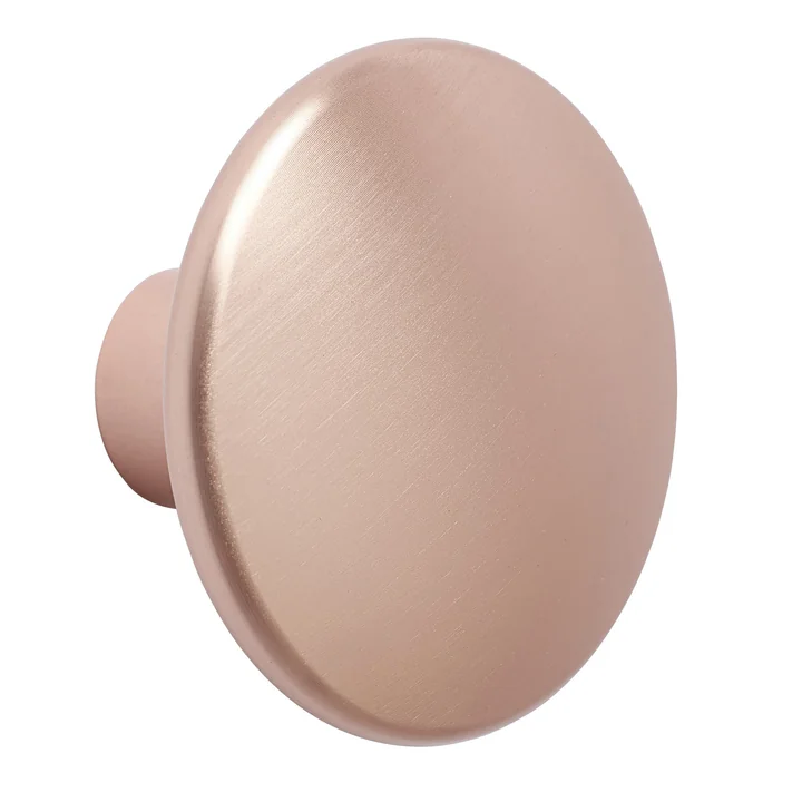 Wall hook " The Dots Metal " single large from Muuto in pink