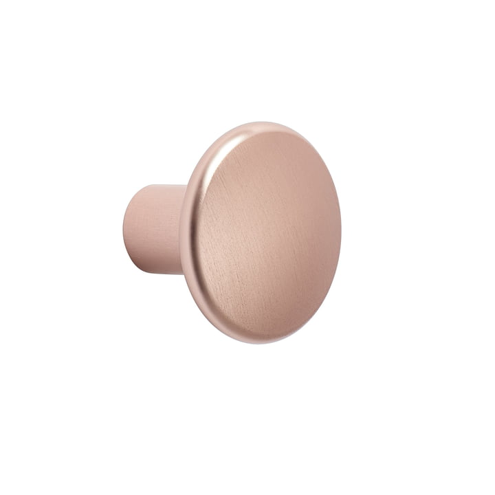 Wall hook " The Dots Metal " single small from Muuto in pink