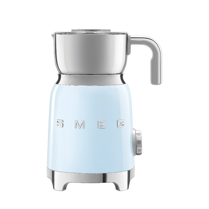 Milk frother MFF01 from Smeg in pastel blue