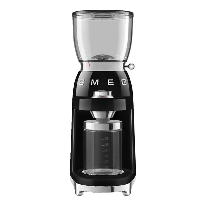 Coffee grinder CGF01 from Smeg in black