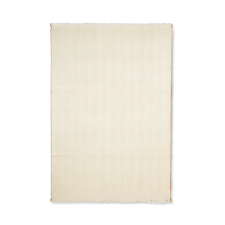 Herringbone blanket 120 x 180 cm from Ferm Living in white