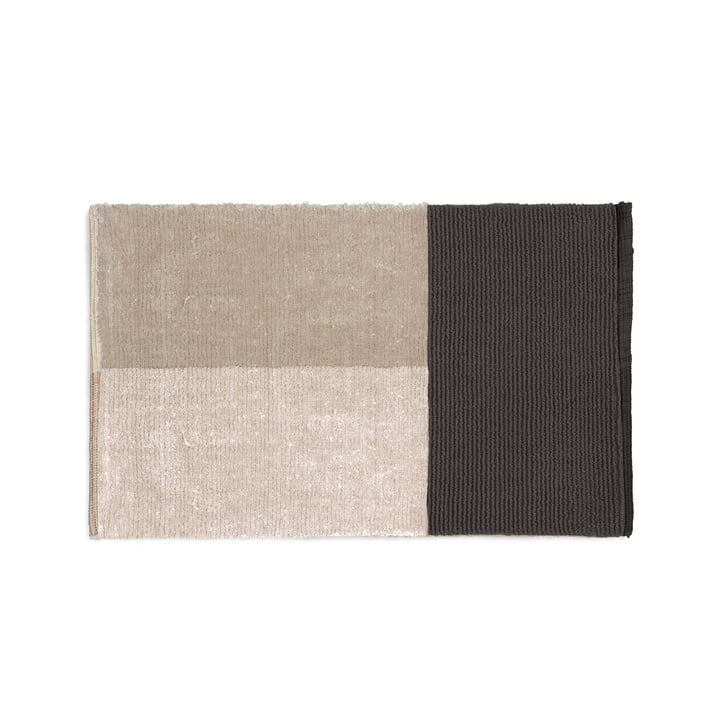 Pile bath mat 80 x 50 cm from ferm Living in grey