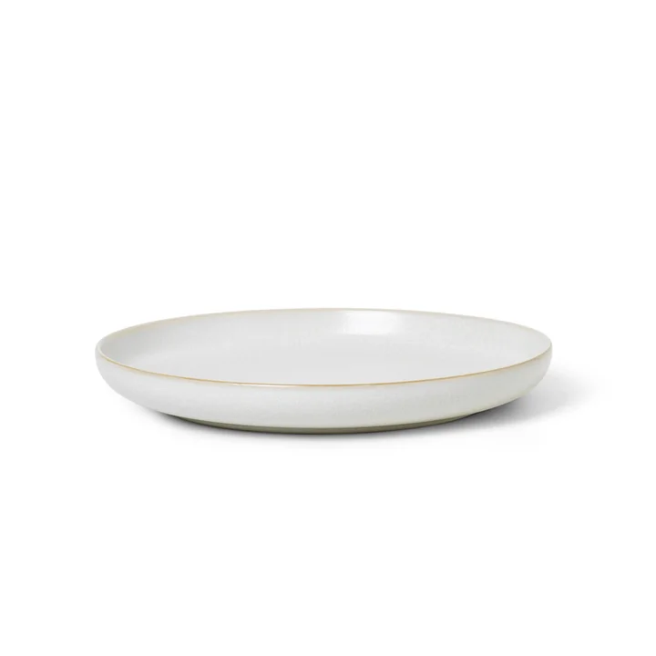 Sekki plate small Ø 19 cm from Ferm Living in white
