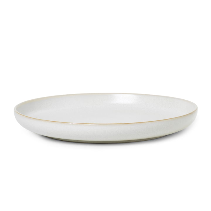 Sekki plate big Ø 25,5 cm from ferm Living in white