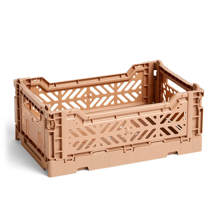 HAY - Colour Crate basket S, 26.5 x 17 cm, nougat